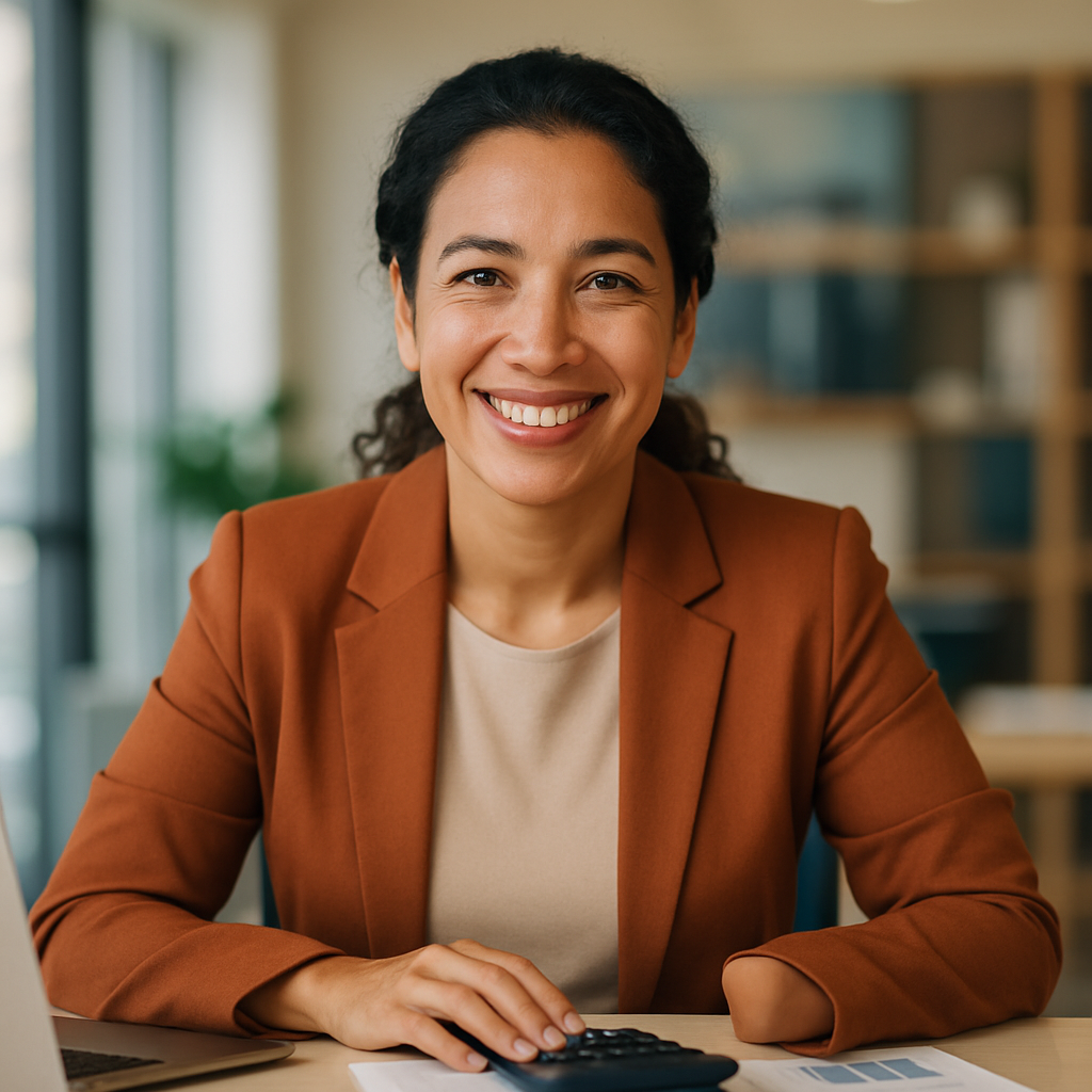 Consultora atendendo cliente